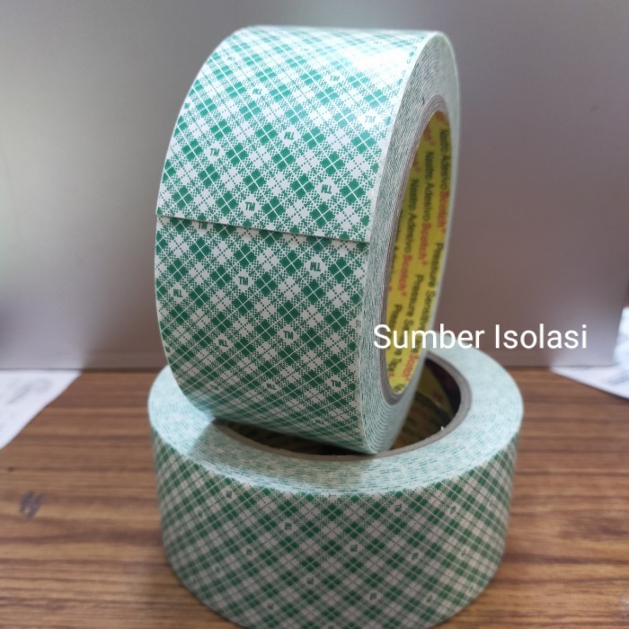 

DOUBLE TAPE MOUNTING TAPE 3M 2" 4032 LEM PENGGANTI PAKU LEM KACA KAYU