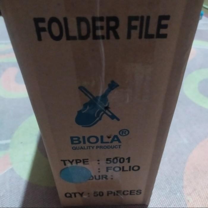 

Map Snelhecter Folio Biola Isi 50 Pcs Type 501