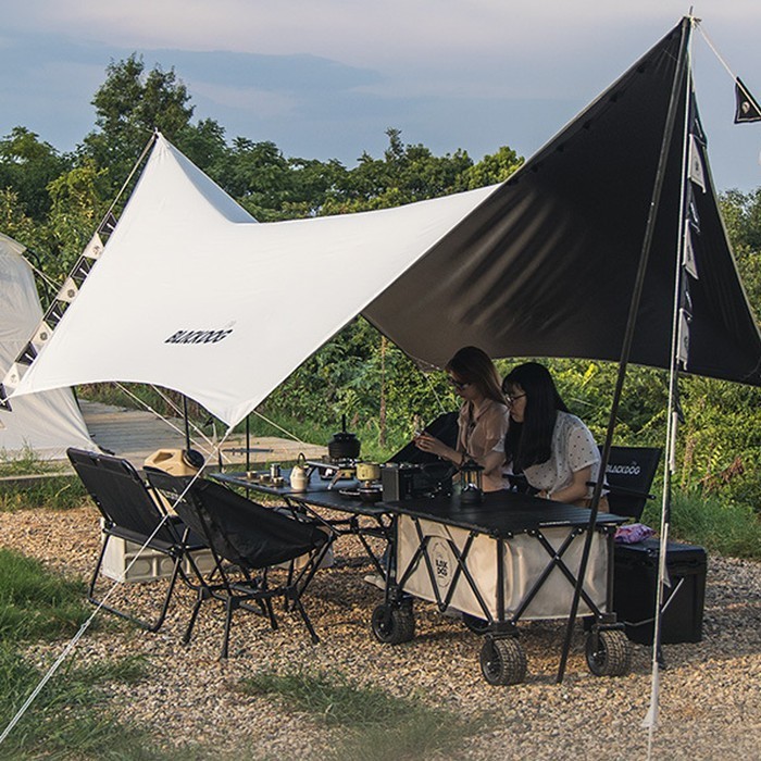 Tenda Kanopi Blackdog Bd-Tm002 / Bd-Tm004 Hexagonal Flysheet Canopy