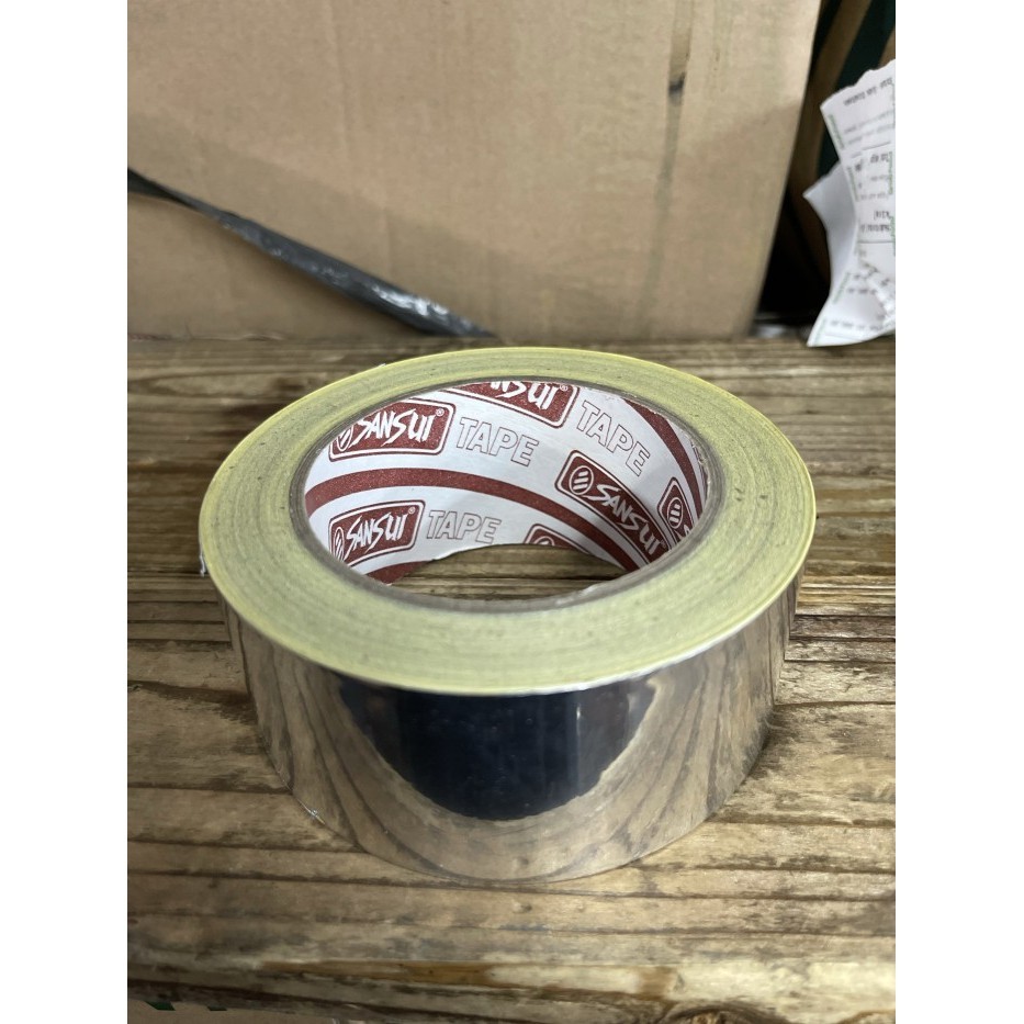 

HRG DISKON Almunium tape sansui lebel coklat