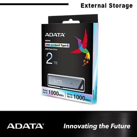 Ssd Adata Ue800 2Tb - Ssd Portable / External Ssd Usb 3.2 Gen2 Type-C