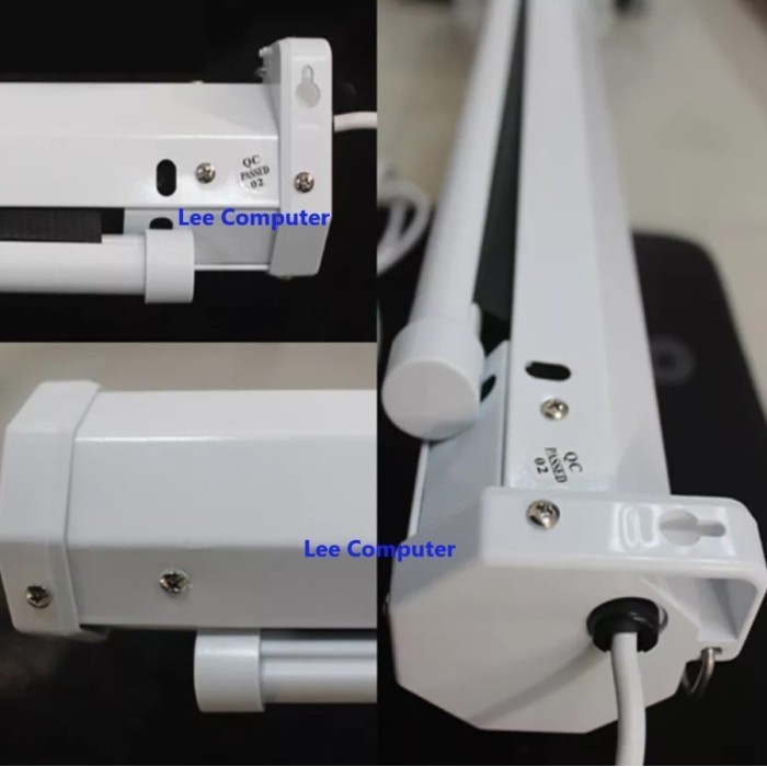 Screen Proyektor Motorized 84"/ Layar Proyektor Otomatis 84" (2,1)Mtr)