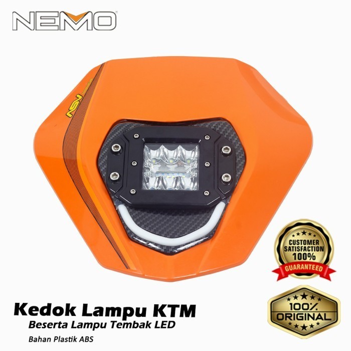 Nemo Kedok Lampu Proyector Plus Neon Tipe Ktm Duke