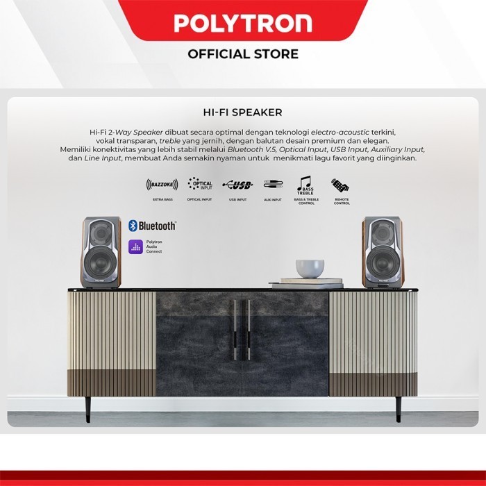 Polytron Hifi Speaker Audivo Phs 6A