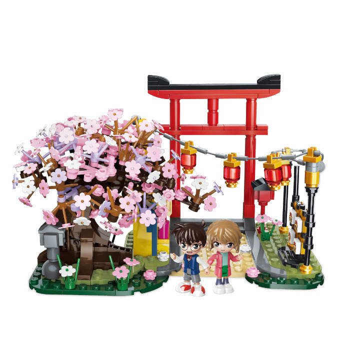 Keeppley Set Detective Conan Sakura Appreciation