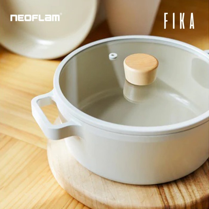 Neoflam Fika Stock Pot Panci Keramik Induksi