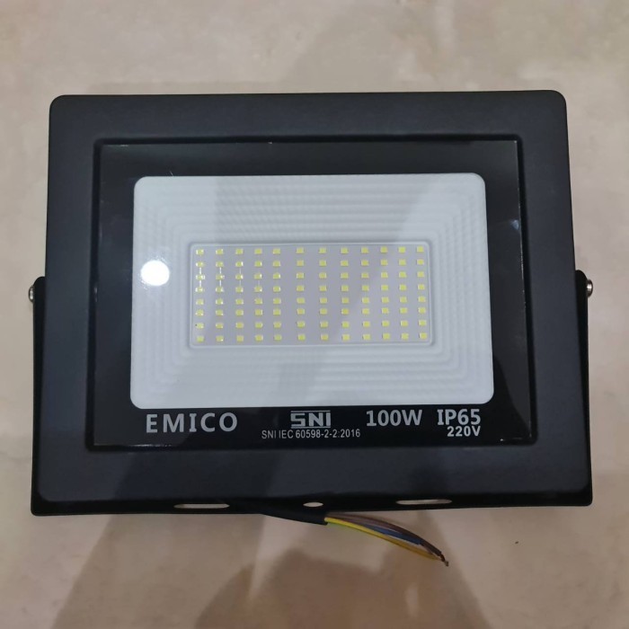 Lampu Sorot 100W Putih Emico/Lampu Tembak Led 100 Watt Ip65 Emico