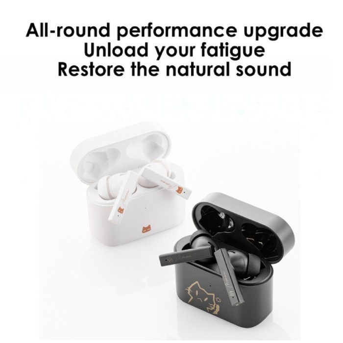 Moondrop Nekocake Kuroneko Anc True Wireless Stereo Earbuds / Tws