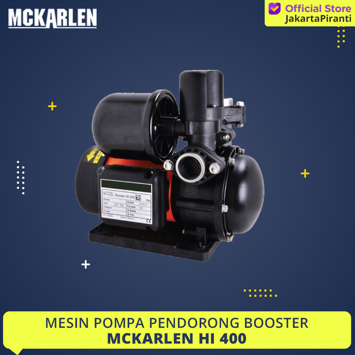 Mesin Pompa Air Pendorong Booster Pump Mckarlen Hi400 Mckarlen Hi 400