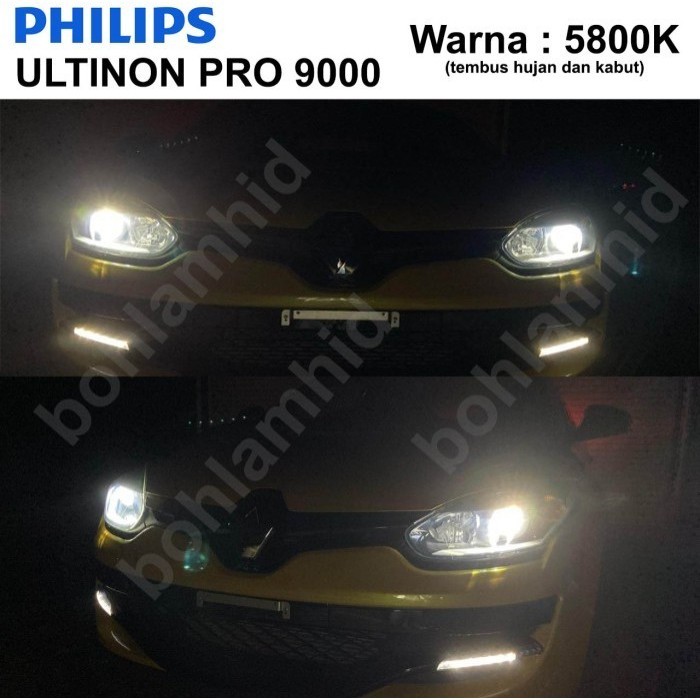 Lampu Led Philips Ultinon Pro9000 Pro 9000 H11 H16 H8 Xtreme Ultinon