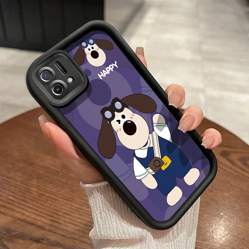 Casing Hp OPPO A16K OPPO A16E Case hp kartun Headmaster anjing Casing pola paket penuh Kesing anti j
