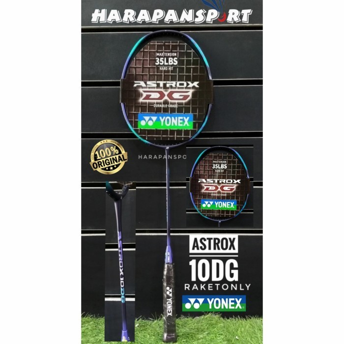 Raket Badminton YONEX ASTROX 10DG 10 DG +senar YONEX BG66 ORIGINAL