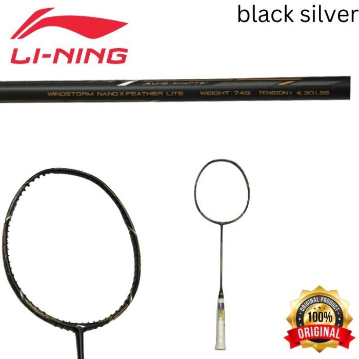 LINING WINDSTORM NANO 74 RAKET BADMINTON BULUTANGKIS ORIGINAL