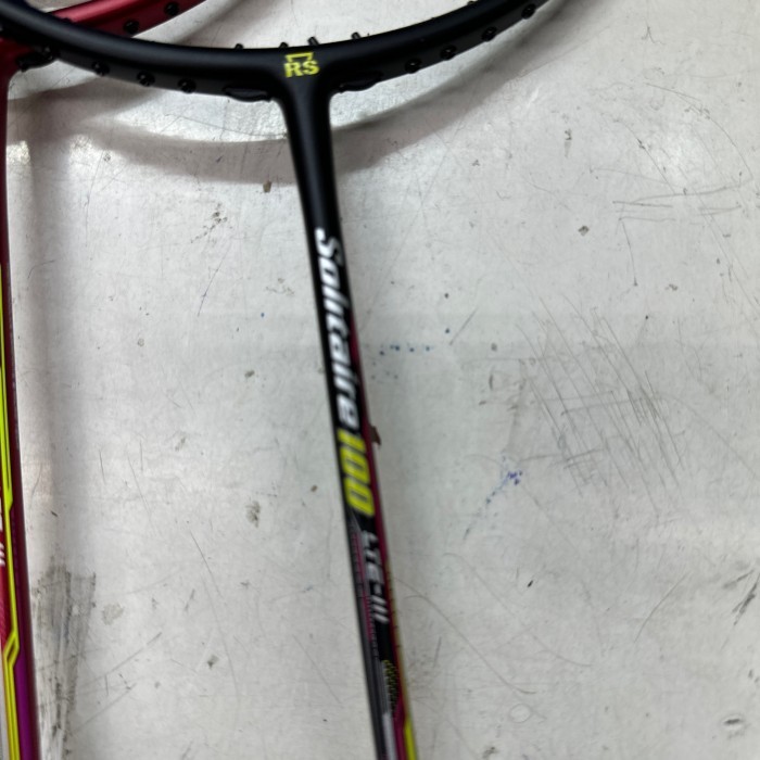 RAKET BADMINTON RS SOLITAIRE 100 200 300 500 600 BATANGAN