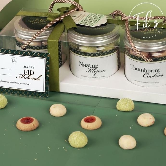 

Kue Kering Lebaran Premium / Cookies Lebaran / Hampers Lebaran / Exudbang