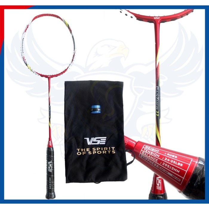 VSE PANTHER 11 35Lbs Raket Badminton
