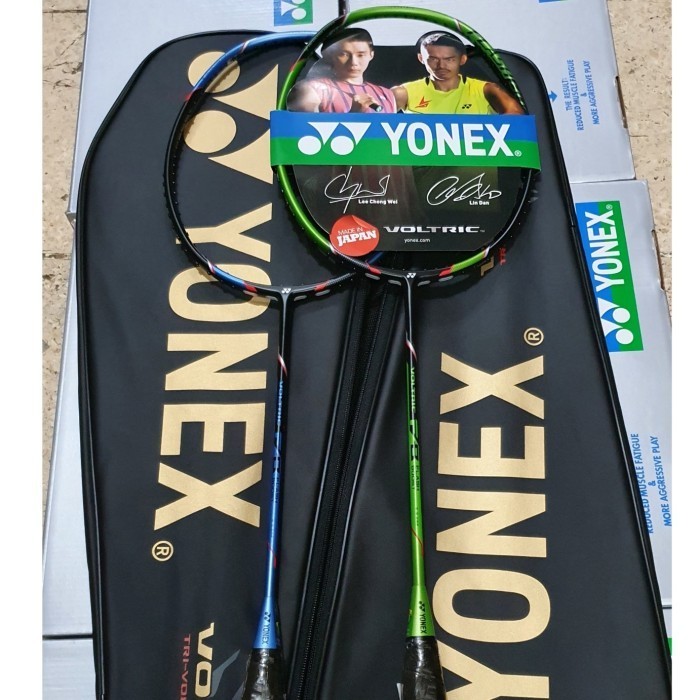 Raket YONEX VOLTRIC FB ORIGINAL / voltric fb FLASH BOOST GREEN / BLUE