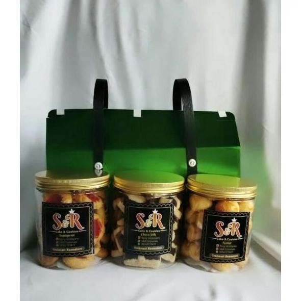 

Paket Kue Kering Lebaran Enak Murah Cantik/Kuker Bogor/Hampers Lebaran Exudbang