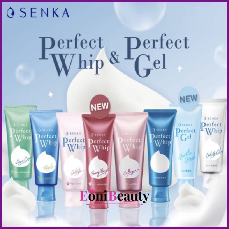 SENKA PERFECT WHIP| SENKA PERFECT WHIP FRESH| SENKA PERFECT WHIP ACNE CARE| SENKA PERFECT WHIP WHITE