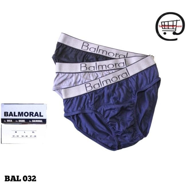 Celana Dalam pria Katun BALMORAL A 032 isi 3 pcs
