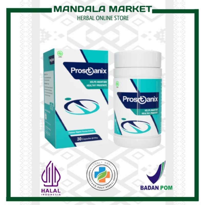 Prostanix Asli 100% Original Obat Herbal Prostat Ampuh Tanpa Efek Samping