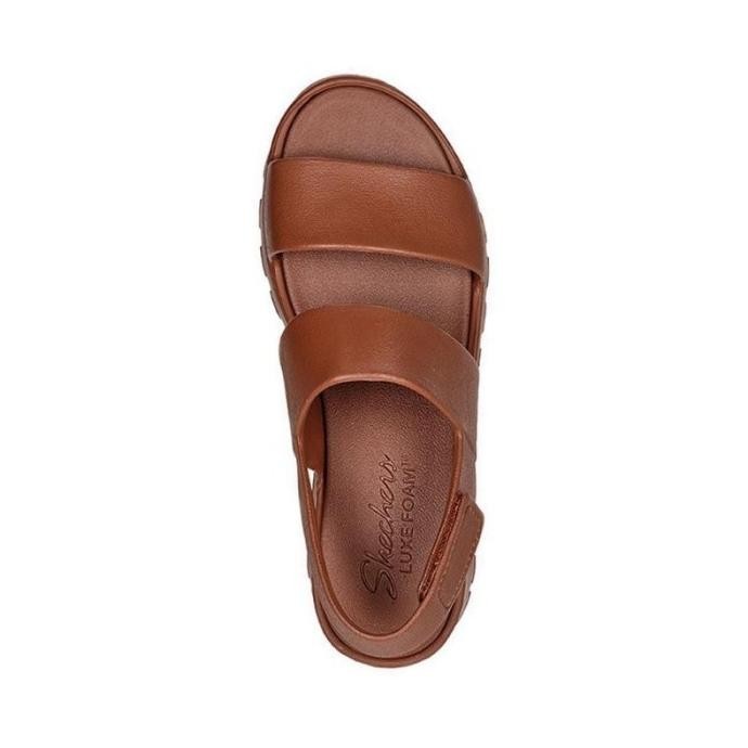 Skechers Sandal Wanita Footsteps Women'S Sandals - Brown Original