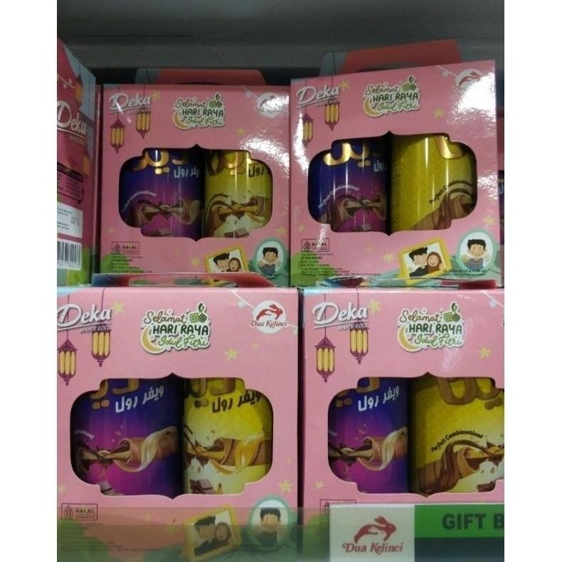 

CR - Kartonan Deka Wafer Roll Edisi lebaran Gift Set 1 Karton isi 12 pack TERLARIS