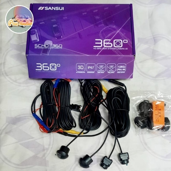 KAMERA 360 MOBIL 3D SANSUI