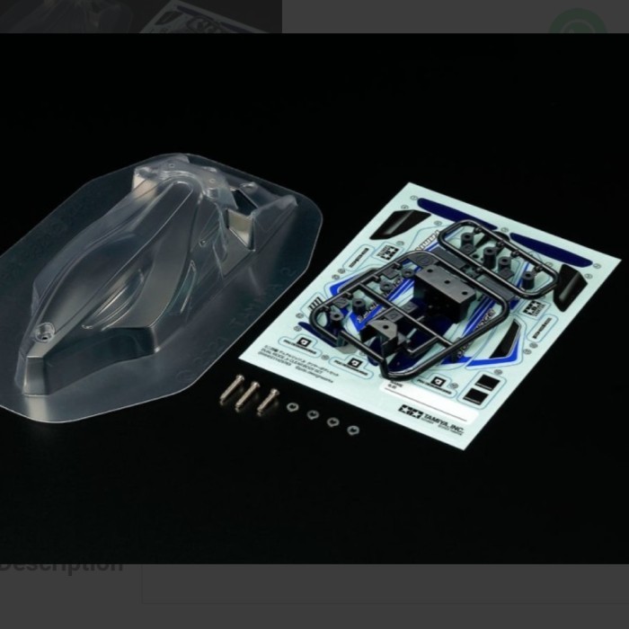 TAMIYA 95645 Dual Ridge Jr. Clear Body