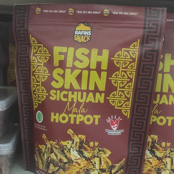 

Produk Terbaik] RAFFINS SNACK FISH SKIN MALA 70 GR