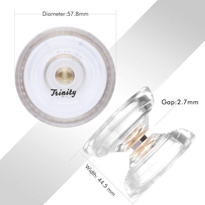 

BARANG TERLARIS Yoyo VOSUN Trinity Unresponsive Responsive Plastic Yoyo