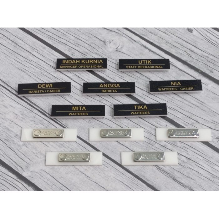 

BARANG TERLARIS Nama Dada Akrilik Magnet/Name tag Magnet/Nama Dada Magnet/Papan Nama