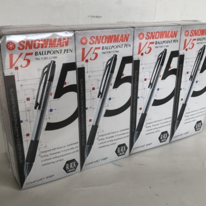 

Pulpen Snowman V5 Harga untuk 1Gros =12Lusin