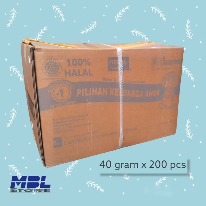 

Totole Kaldu Jamur 40 Gram Dus isi 200 pcs