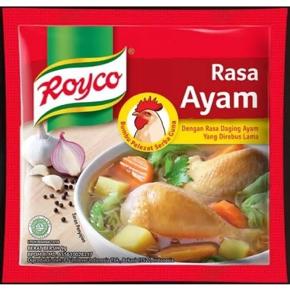 

Royco Ayam dan Sapi 9gr kartonan. Khusus gojek dan grab
