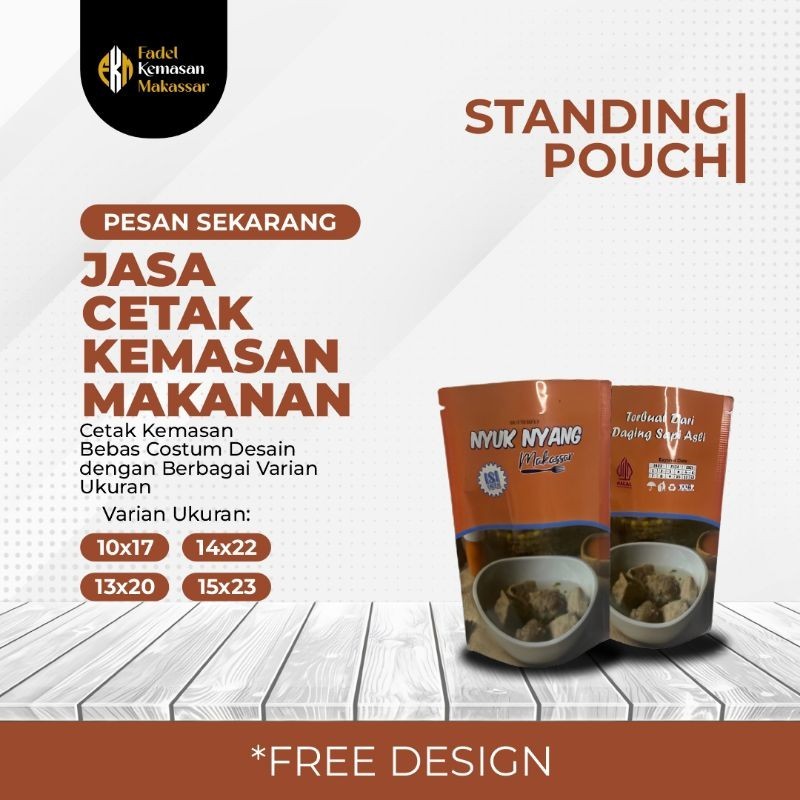 

Cetak kemasan pouch custom full print sample pouch kurma [Ziper]