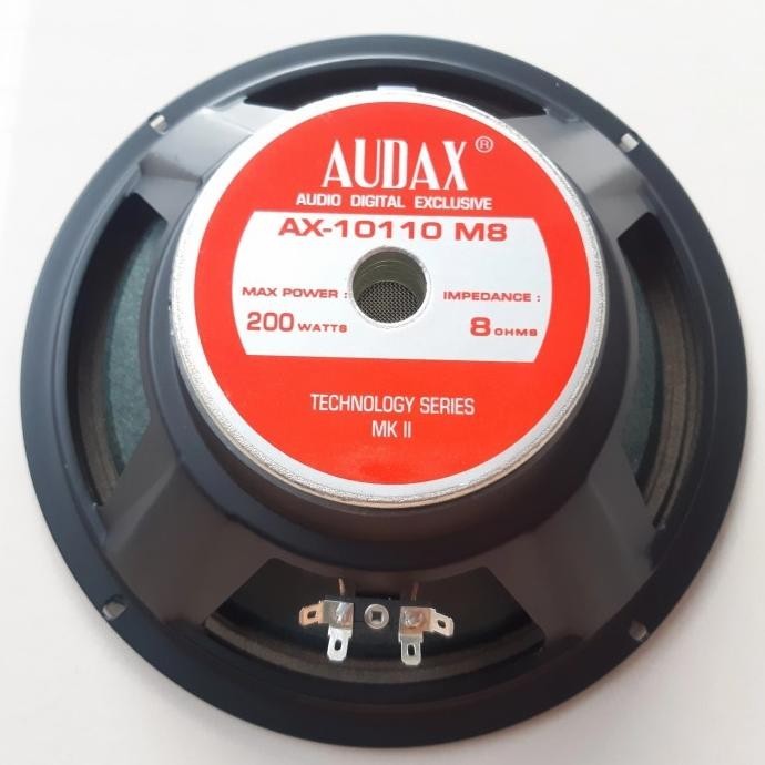 SPEAKER 10 INCH FULLRANGE AUDAX 200 WATT ORIGINAL ASLI 10" 10IN AUDAX