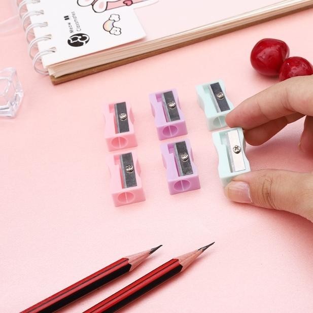 

Mini Pensil Sharpener Macaron Color / Rautan Asahan Kecil Warna Pastel Macaron Q130