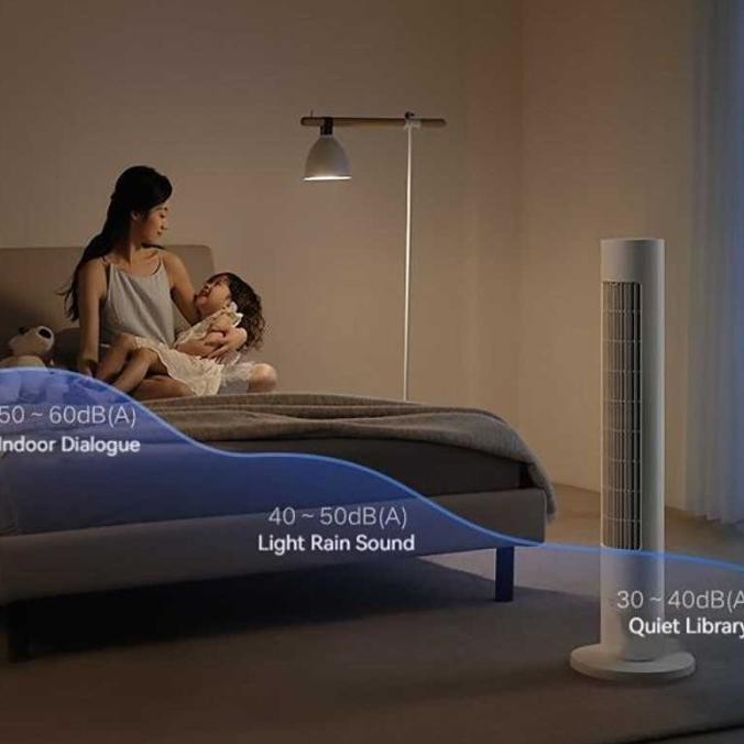 Bigsale Xiaomi Smart Ceiling Fan Kipas Angin Lantai Tower Fan Adjustable App