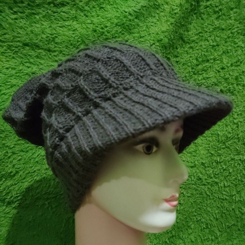 Ciput Topi Rajut Nini Kerepus Nenek / Ibu Ciput Topi Penutup Rambut Wanita Premium