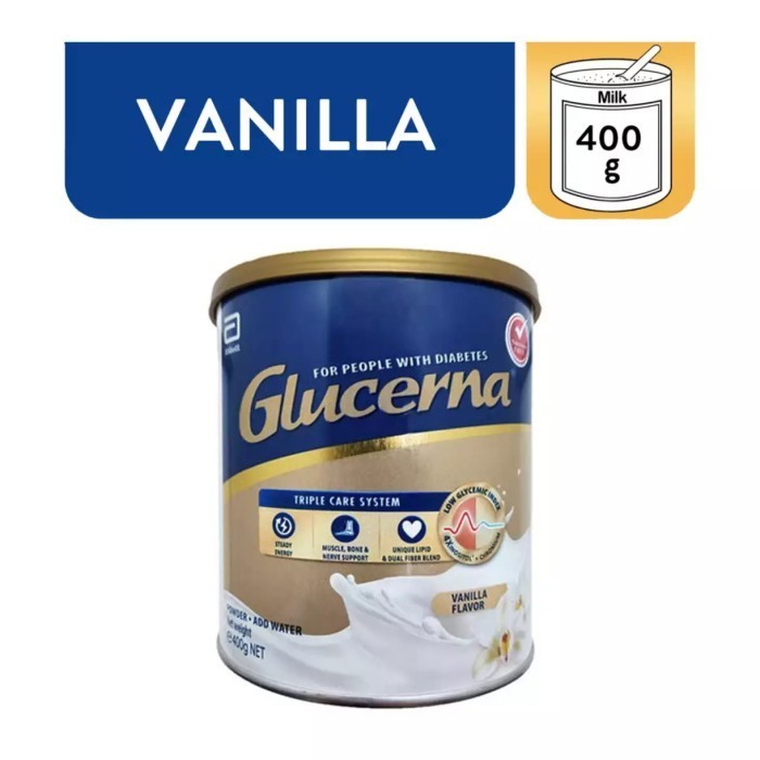 

Abbott Glucerna Triple Care Susu Vanilla Diabetes 400Gr (Singapore)