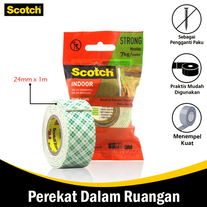 

PROMO 3M Scotch 110-3A : INDOOR Mounting Tape ( ROLL )