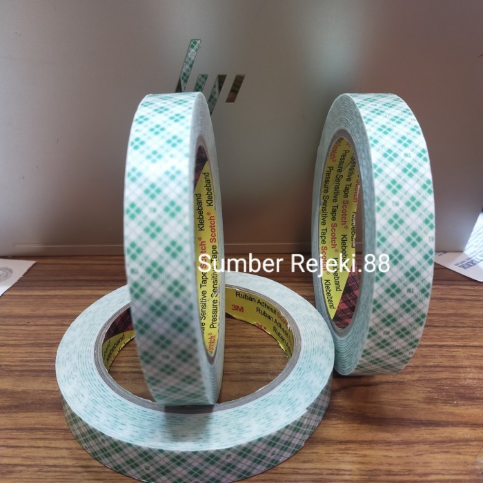 

HOT PROMO Double tape 3m 4032 Lakban Bulak Balik Tipe 18mmx4,5M Lem 3M Perekat