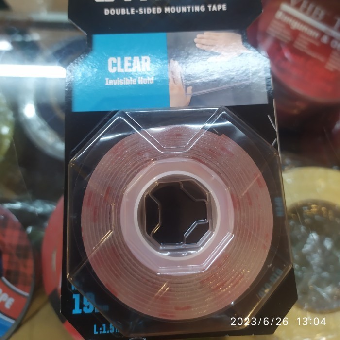 

3m tape transparan Dobel tape/Dobel tape permanent bening TERMURAH