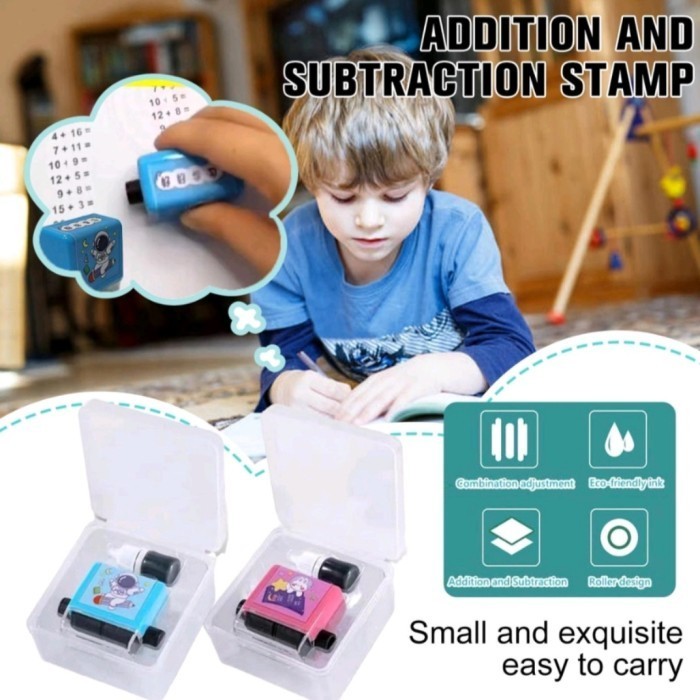 

Terlaris Stempel Matematika / FUN ROLL STAMP MATH SET (Tambah Kurang Kali Bagi) SALE