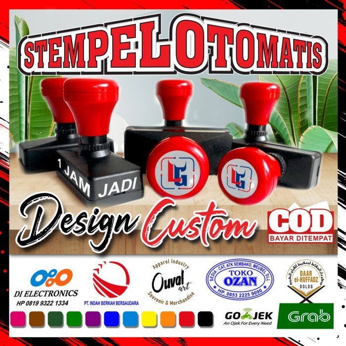 

Terlaris Stempel Otomatis 2 Warna SALE