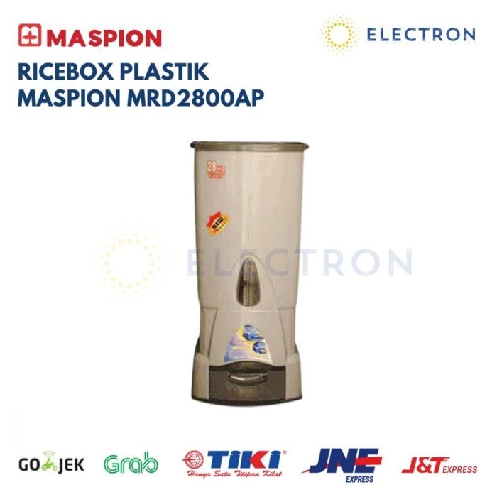 

Ricebox Maspion MRD-2800AP Tempat Beras Rice Box 28kg MRD2800AP