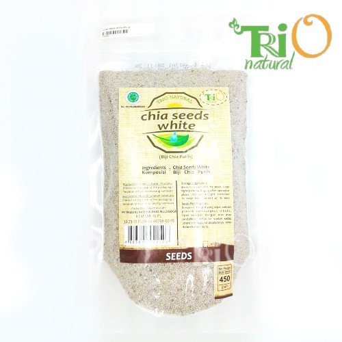 

Trio Natural Chia Seeds White 450 gram