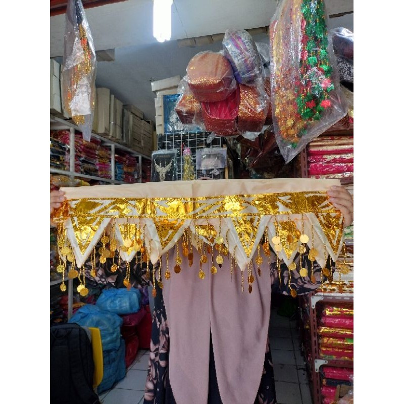 Ondas atau Tirai Pucuk Rebung/Tirai Pelaminan (melayu/padang/aceh)