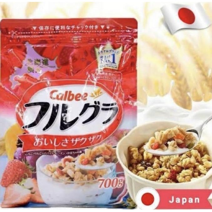 

Calbee Granola Cereal 700gr Japan KAM